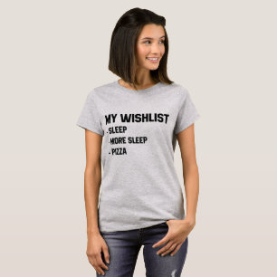 Tumblr T-Shirt My Wishlist Ssov and Pizza
