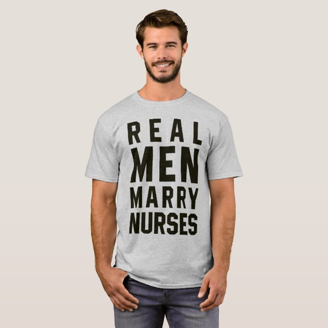 Tumblr T-Shirt Real Manar Marry Nurses (Hel framsida)