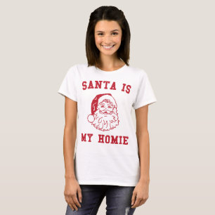 Tumblr T-Shirt Santa är min Homie