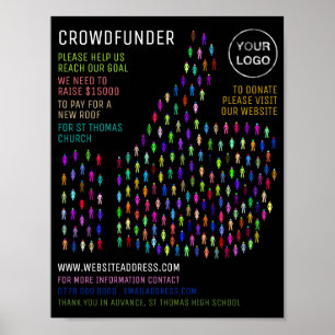 Tumbsignalen, Crowdfunder, folkfinansiering Poster