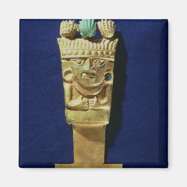 Tumi eller ceremonial knivar i form av magnet (Framsidan)