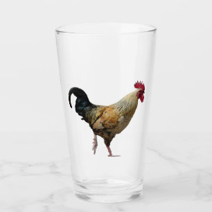 Tumlare av glas Tupp