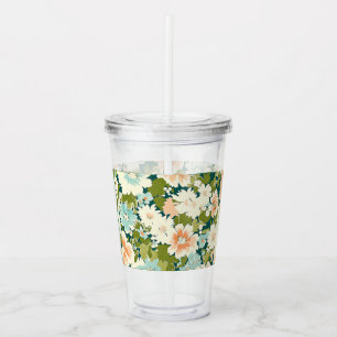 Tumlare för blommigt take away mugg