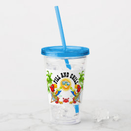Tumlare för fyllning och torkning take away mugg