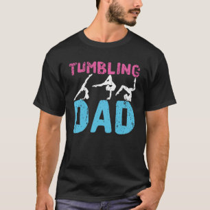 Tumling av Pappa-gymnastikpappa Gymnast Far T Shirt