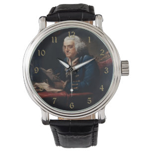 Tumme Porträtt, Benjamin Franklin Grundlagsfader Armbandsur