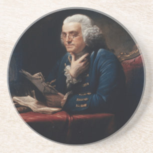 Tumme Porträtt, Benjamin Franklin Grundlagsfader Underlägg