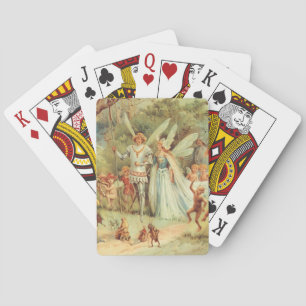 Tummen och Prinsens Bröllop, Klassiska Sagor Casinokort