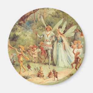 Tummen och Prinsens Bröllop, Klassiska Sagor Magnet