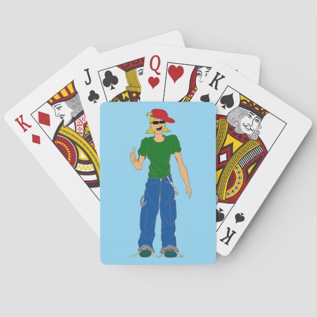 tummen upp casinokort (Baksidan)