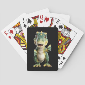 Tummen Upp T Rex Casinokort