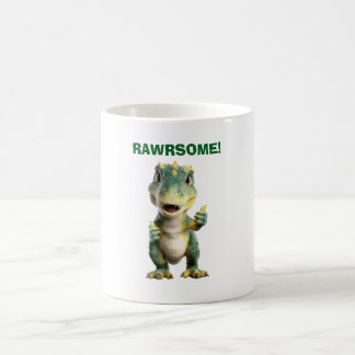 Tummen Upp T Rex Kaffemugg