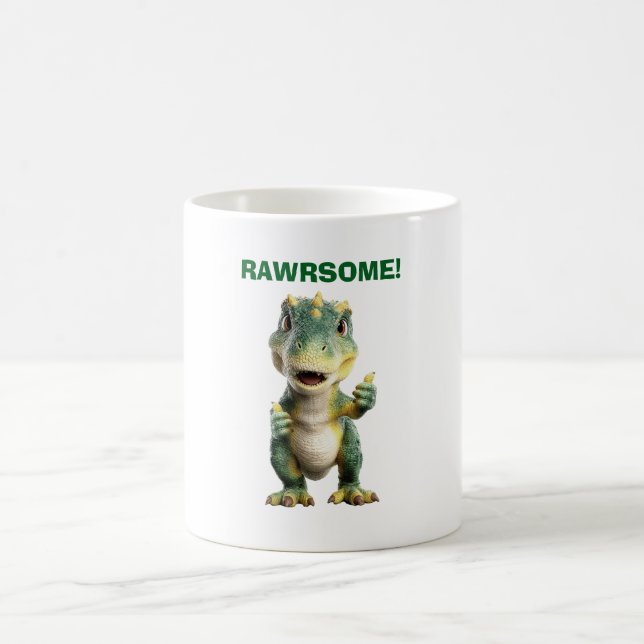 Tummen Upp T Rex Kaffemugg (Center)