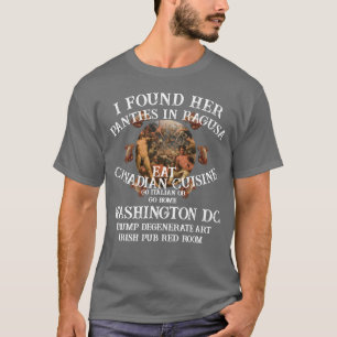 Tump Degenererad Konst Irländsk Pub Röda Rummet Tr T Shirt
