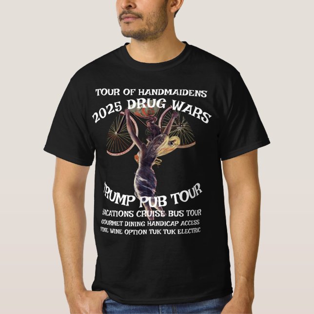 Tump Franchise Möjlighet Fascist Bar Din 2037 T Shirt (Framsida)
