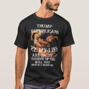 Tump Viljans triumf 1935 Födelse Nation Trump T Shirt