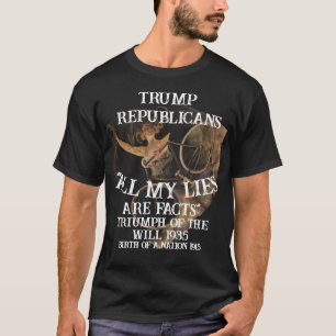 Tump Viljans triumf 1935 Födelse Nation Trump T Shirt