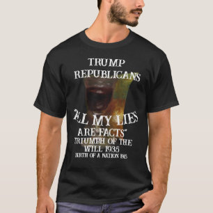 Tump Viljans triumf 1935 Födelse Nation Trump T Shirt