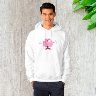 Tumpar för Tecknad Broin Winking Character Up Hoodie