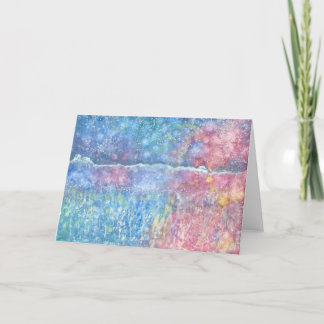 Tumpty Tum Greeting Card by Iris Grace Painting Tack Kort