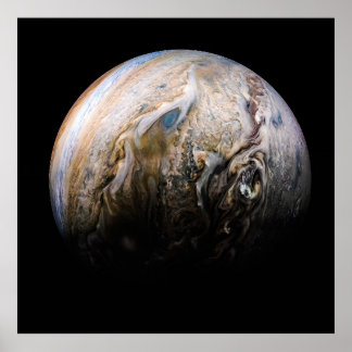 Tumulous Clouds of Jupiter Poster