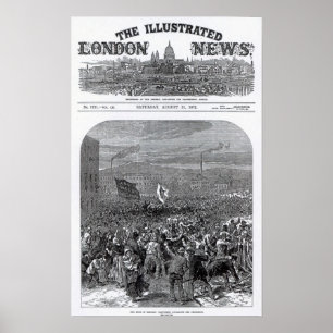 Tumultarna i Belfast Poster