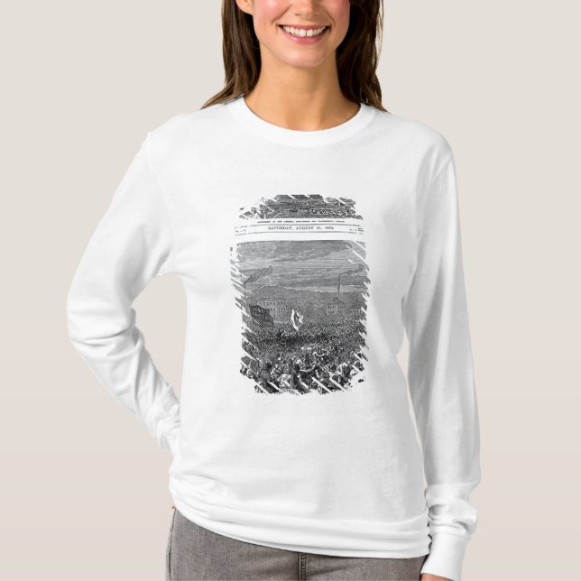 Tumultarna i Belfast Tee Shirt (Framsida)