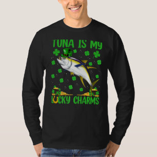 Tuna är min Lucky Charms Tuna Fish St Patrick S D. T Shirt