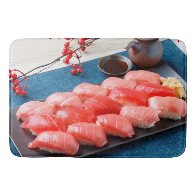 Tuna Celebration Bath Mat – SUSHIMI Collection Badrumsmatta (Framsidan)