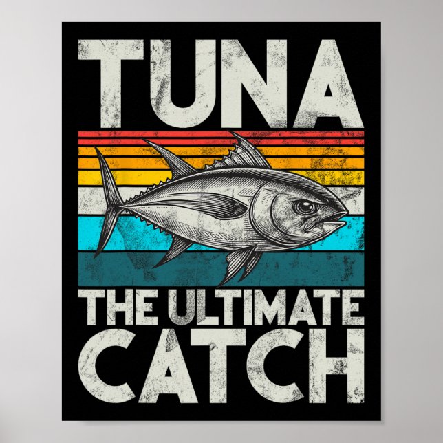 Tuna Det Ultimata Fångst Tonfiskfiske  Poster (Framsidan)