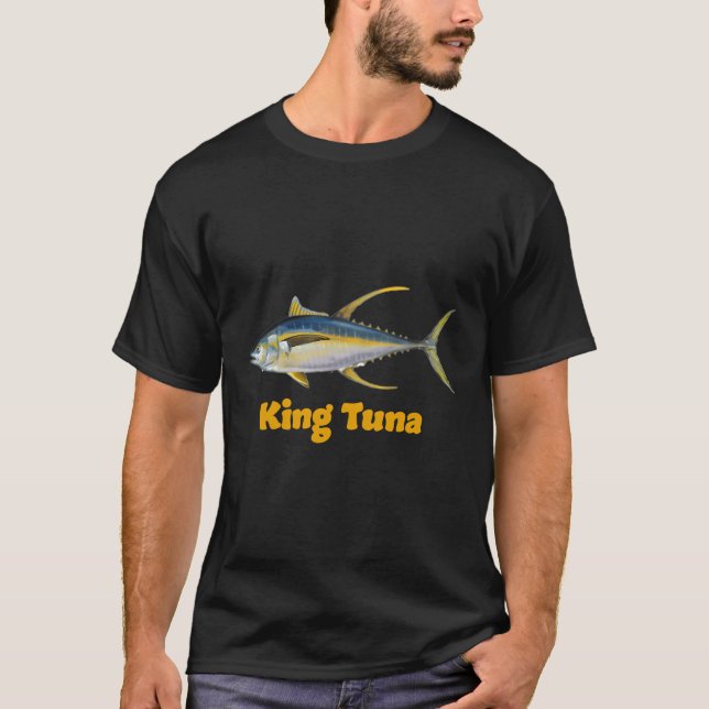 Tuna Fish Albacore Ahi Skip T Shirt (Framsida)
