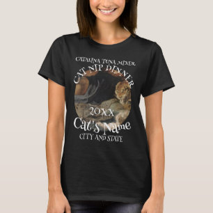 Tuna Katt Mixer Bästa Husdjur Vin Catalina Minne N T Shirt