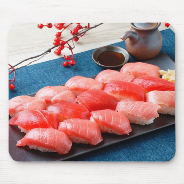 Tuna Lovers' Dream Sushi Mouse Pad Musmatta (Framsidan)