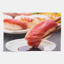 Tuna Nigiri & Soy Sauce Dip