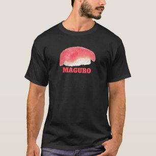 Tuna Sushi Food Graphic Maguro Nigiri för japan T Shirt