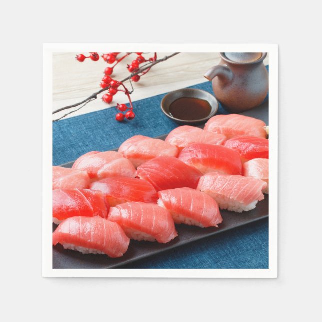 Tuna Symphony – SUSHIMI Collection Pappersservett (Framsidan)