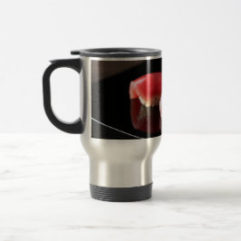Tuna Trio – Refined Sushi Reflection Travel Mug Resemugg