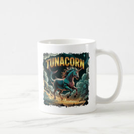 Tunacorn Illustration Combo Creature Funny Kaffemugg