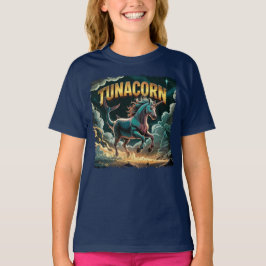 Tunacorn Illustration Combo Creature Funny T Shirt