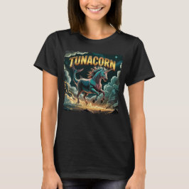 Tunacorn Illustration Combo Creature Funny T Shirt