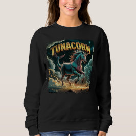 Tunacorn Illustration Combo Creature Funny T Shirt