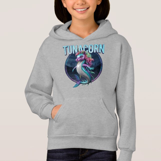 Tunacorn Photographic Combo Creature Funny T Shirt (Framsida)