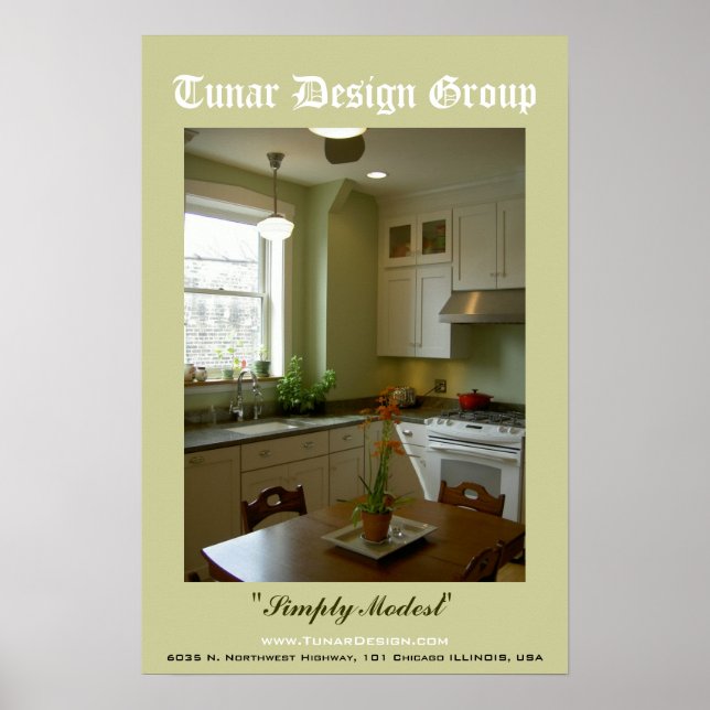 Tunar Design Group Poster (Framsidan)