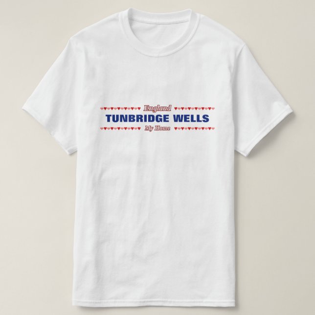 TUNBRIDGE VÄLLER FRAM - mitt hem - England; T Shirt (Design framsida)