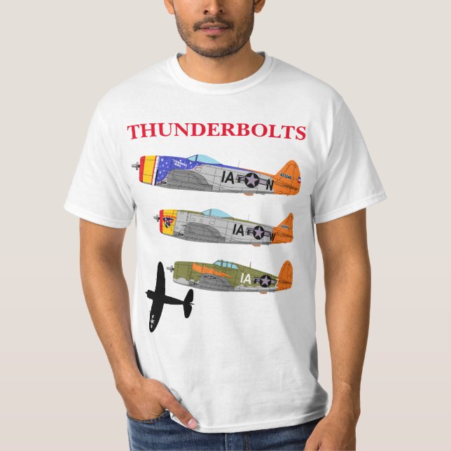 Tunderbultar! T Shirt (Framsida)