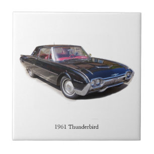 Tunderfågelpanel 1961 kakelplatta