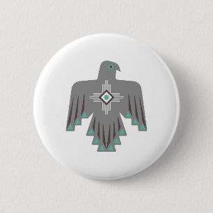 Tunderfågelsymbol Knapp