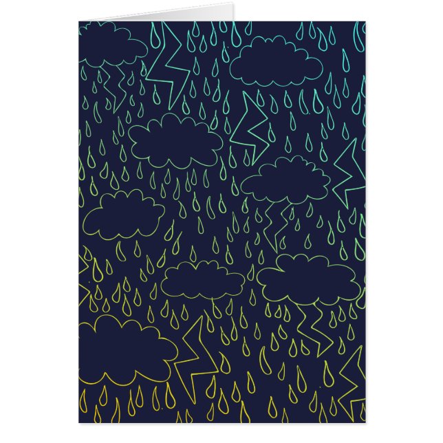 Tunderstorms Hälsningskort (Framsidan)