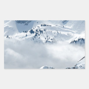 Tundra Rektangulärt Klistermärke