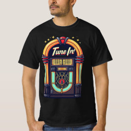 Tune In! Retro Jukebox T Shirt